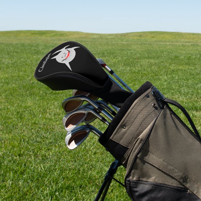 Shark Design Golf Head Cover (In Situ)