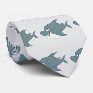 Shark Design Tie