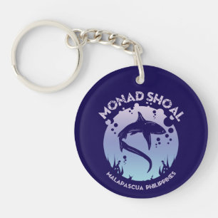 Shark Diving At Monad Shoal Key Ring