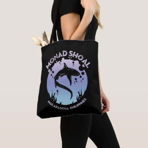 Shark Diving At Monad Shoal Tote Bag