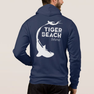 Shark Diving at Tiger Beach Hoodie