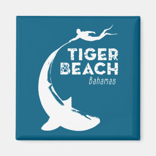Shark Diving at Tiger Beach Magnet