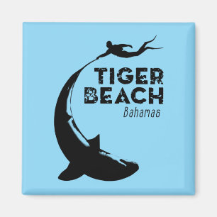 Shark Diving at Tiger Beach Magnet