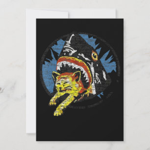 Shark Eating A Cat Funny Shark Gifts Save The Date