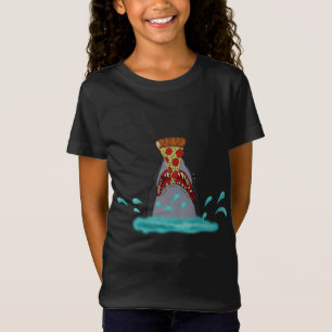 Shark Eating Pizza Funny, Pizza Lover T-Shirt