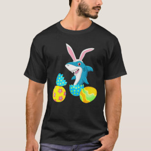 Shark Eggs Coloful Boys Girls Men Women Bunny East T-Shirt