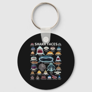 Shark Faces Which Face Do You Want To Encounter In Key Ring