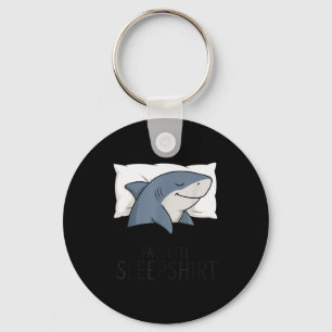 Shark Favorite Sleepshirt Sleeng Pajamas Boys Girl Key Ring