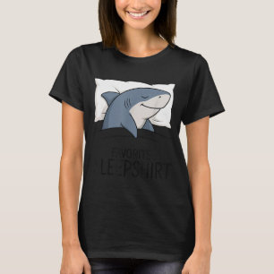 Shark Favorite Sleepshirt Sleeng Pajamas Boys Girl T-Shirt