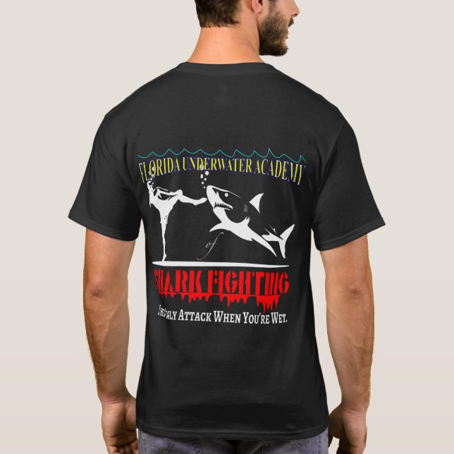 Shark Fighter T-Shirt (Back)