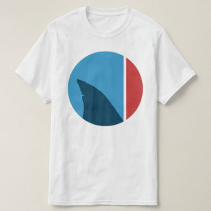 shark fin circle T-Shirt