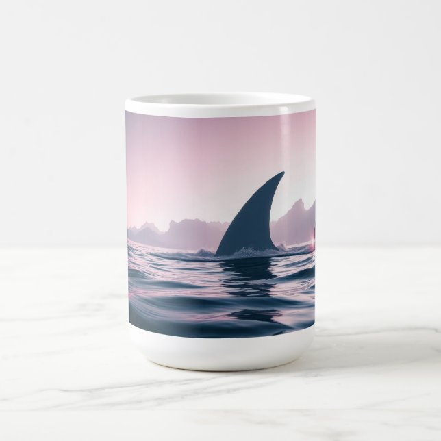 Shark Fin Power Coffee Mug (Center)