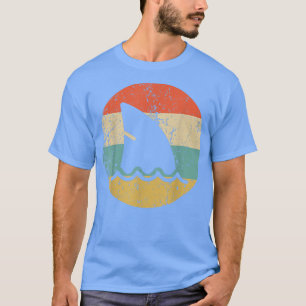 Shark Fin Retro Style Shark T-Shirt