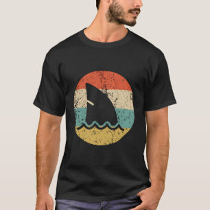 Shark Fin Retro Style Shark T-Shirt