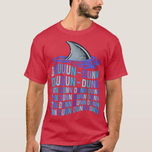 Shark Fin Sharks Sound Fish Spoof Noise T-Shirt