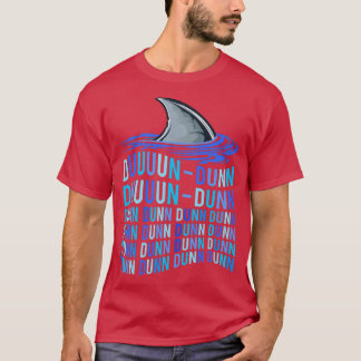Shark Fin Sharks Sound Fish Spoof Noise  T-Shirt