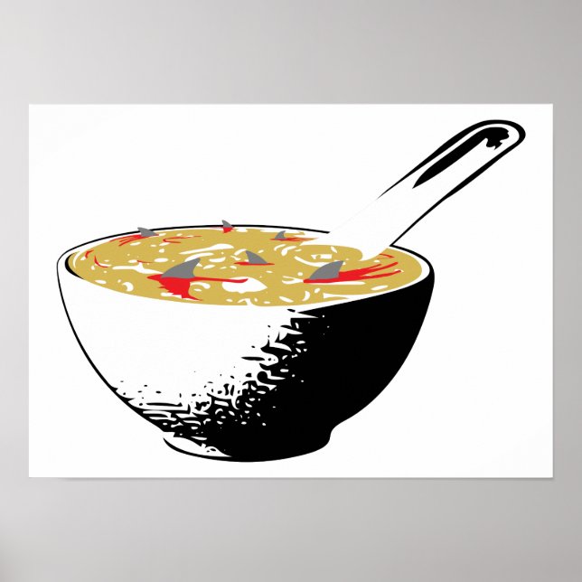shark fin soup poster (Front)