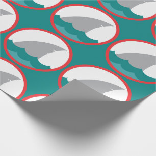 Shark Fin Wrapping Paper