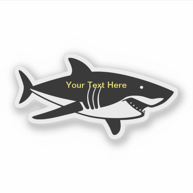 Shark Fish Custom Shape (Front)