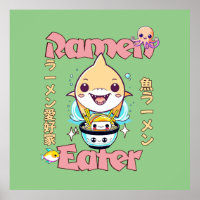Shark Fish Ramen Eater - Asian food Lovers!
