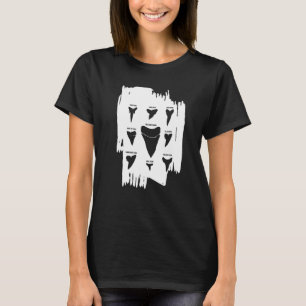 Shark Fish Tooth Types T-Shirt