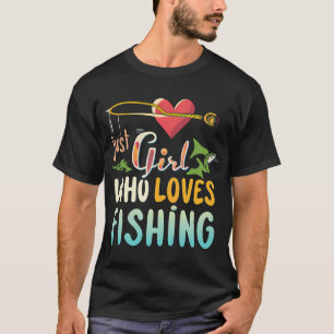 Shark Fishing And Dogs Make Me Happy- Gift for Sha T-Shirt