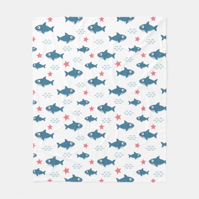 Shark Fleece Blanket (Front)
