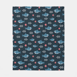 Shark Fleece Blanket