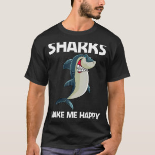Shark For Men Women White Shark 1 T-Shirt