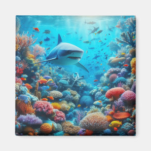Shark Fridge Magnet