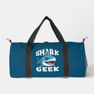 Shark Geek - Cute Design for Shark Lovers Duffle Bag