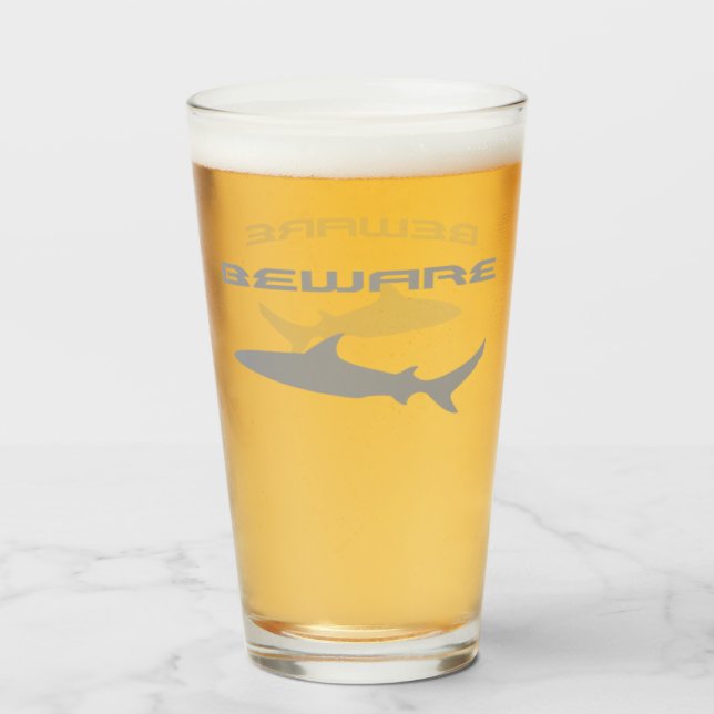 Shark Glass (Front Filled)