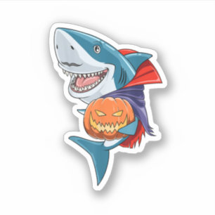 Shark Halloween Shark Lover Gift Pumpkin Shark Hal