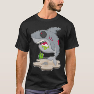 Shark Halloween Zombie T-Shirt