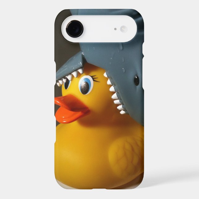 Shark Hat Rubber Duck Case-Mate iPhone Case (Back)
