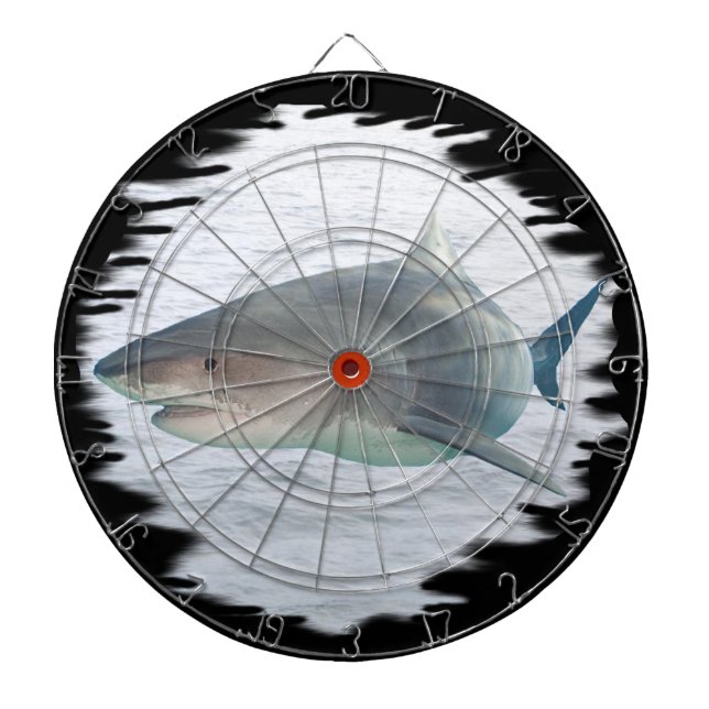 Shark in water dartboard (Front)
