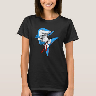 Shark Karate Martial Arts Kickboxing Jiu Jitsu Tae T-Shirt