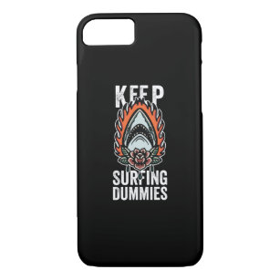 Shark Keep Surfing Dummies Case-Mate iPhone Case