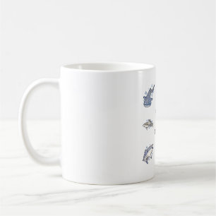 Shark kinds pack coffee mug