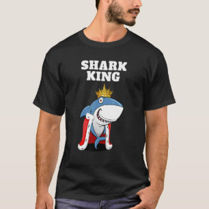 Shark King Boys Shark Mens Shark T-Shirt