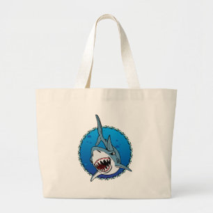 SHARK! LARGE TOTE BAG