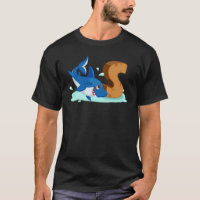 Shark Letter S Alphabet Animals For Boys Girls