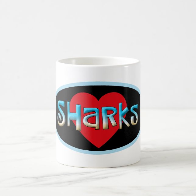 Shark Lover Coffee Mug (Center)
