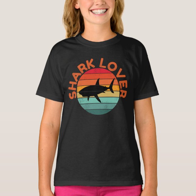 SHARK LOVER T-Shirt (Front)
