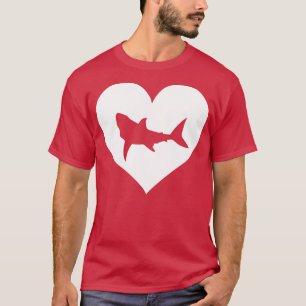 Shark lovergift idea for her Teen girls Women Pull T-Shirt