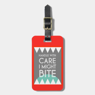 Shark Luggage Tag