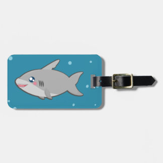 Shark Luggage Tag