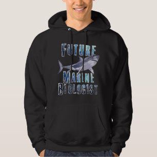 Shark Marine Biology Future Biologist Science Prem Hoodie