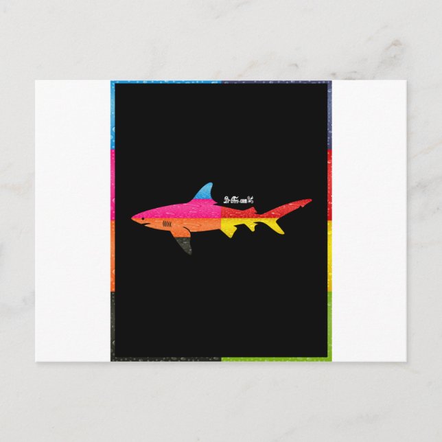 SHARK MAYA AZTEC DRCHOS.COM 07 CUSTOMIZABLE PRODUC POSTCARD (Front)