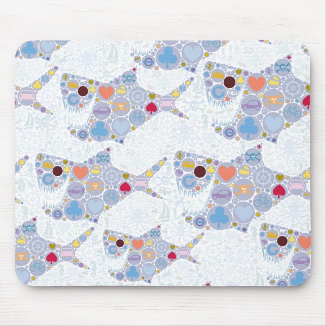 shark mouse mat (Front)